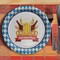 8 Count Oktoberfest Party Dinner Plates 9" Bavarian-Themed Disposable Tableware